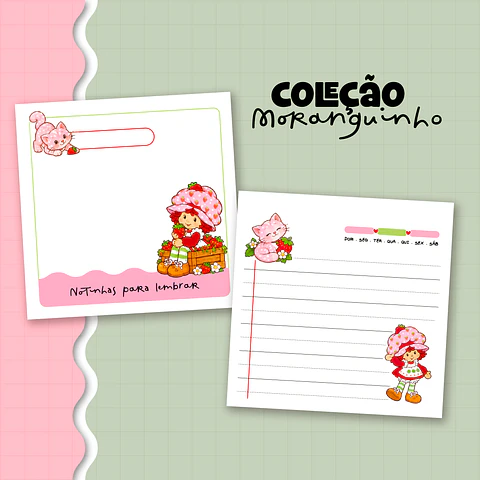 Mini Coleção Moranguinho - Encadernação