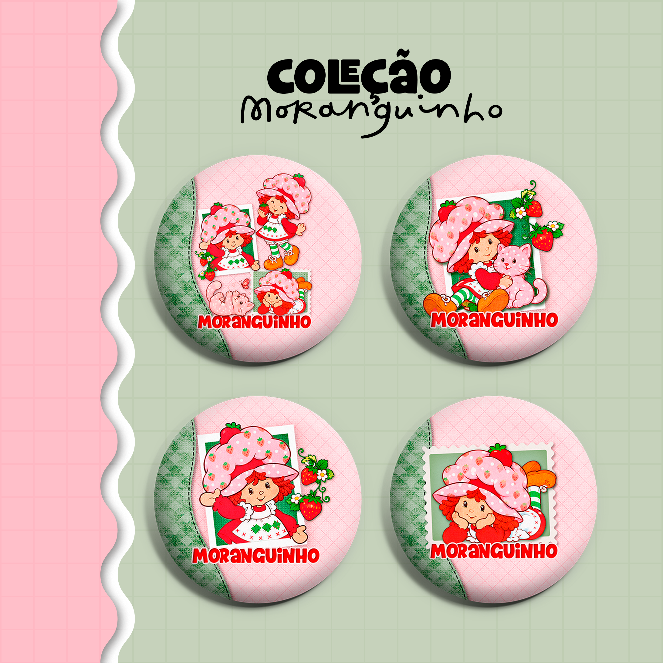 Mini Coleção Moranguinho - Encadernação 6