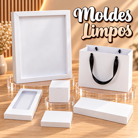 Moldes Limpos - Arquivos de Corte