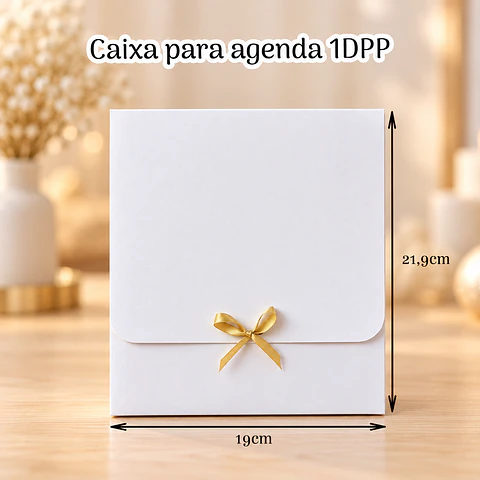 Molde Limpo - Caixa para Agenda 1DPP