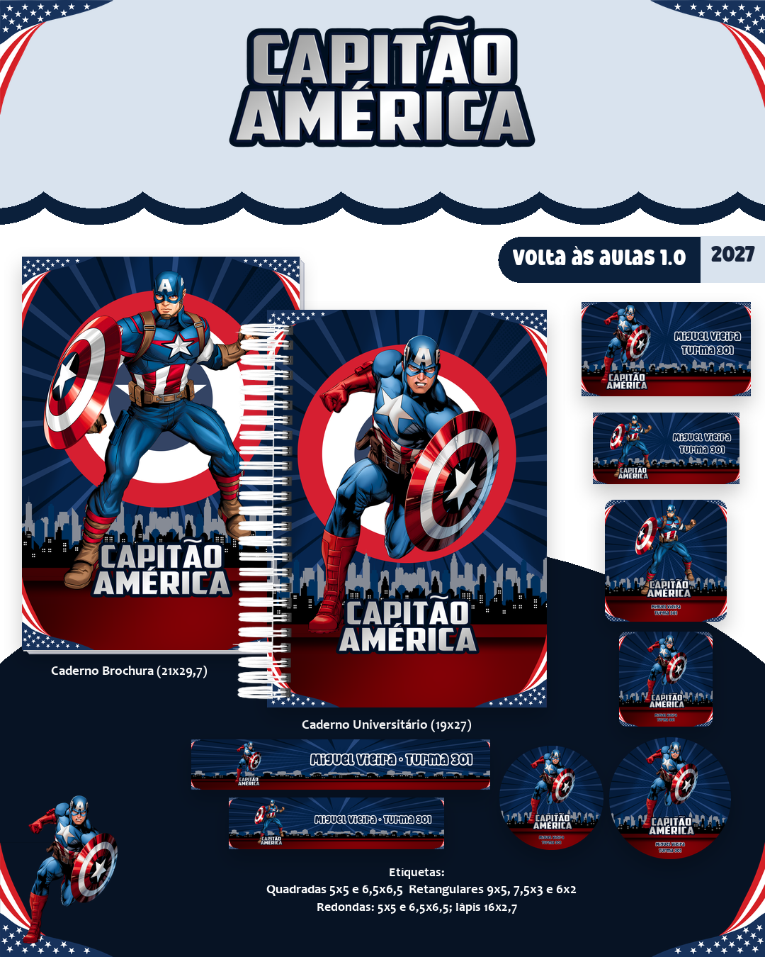 Capitão América - Volta às Aulas 2027 1