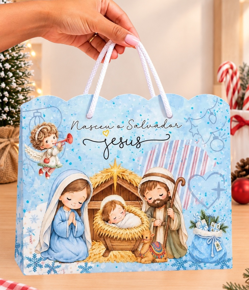 Kit 10 Sacolas - Natal 9