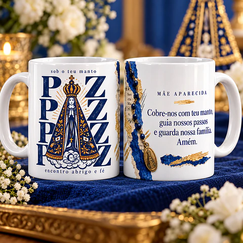 Canecas Nossa Senhora Aparecida - Sublimação