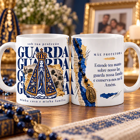 Canecas Nossa Senhora Aparecida - Sublimação