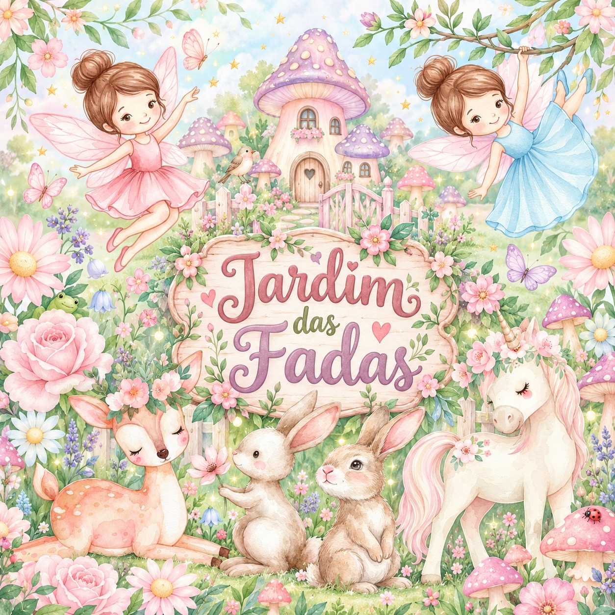 Jardim das Fadas - Kit Digital 1
