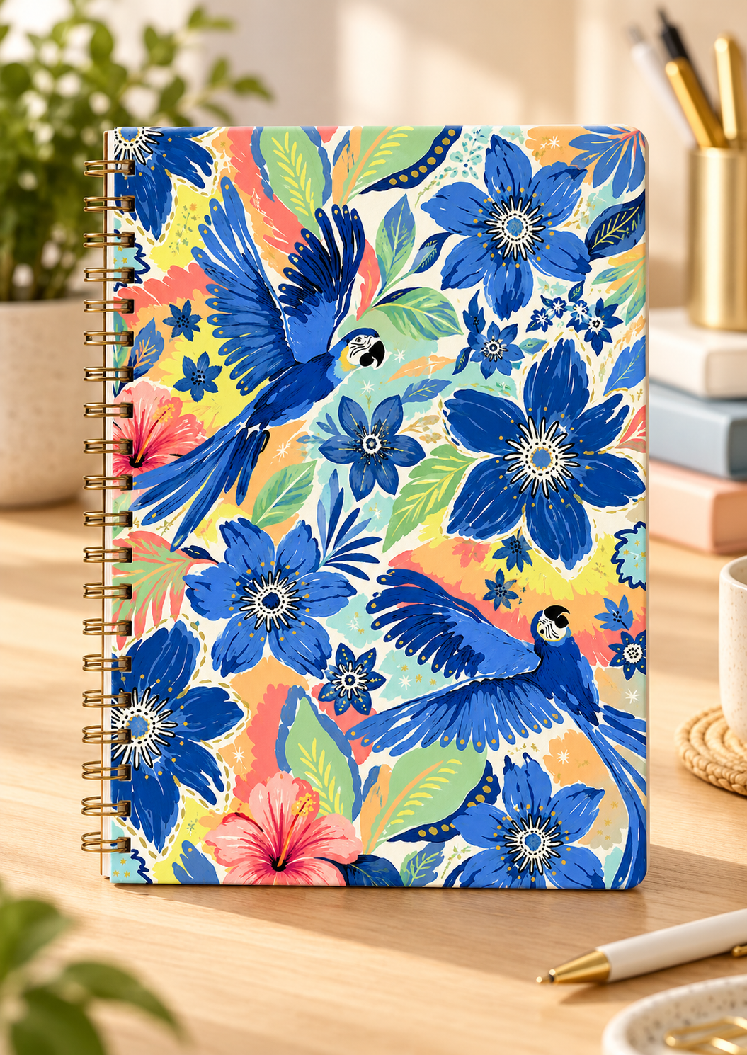 Coleção Capas Florais | Caderno 17x24 7