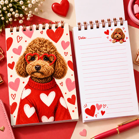 Bloquinho A6 - Poodle