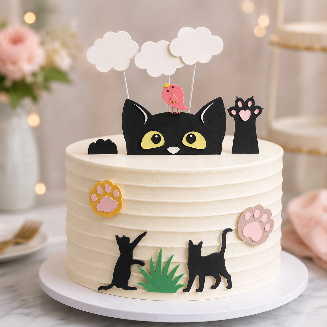 Topo de Bolo - Gatinho 1