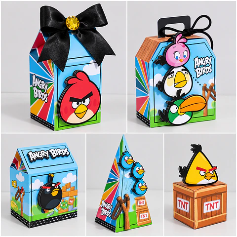 Angry Birds - Arquivo de Corte / Festa
