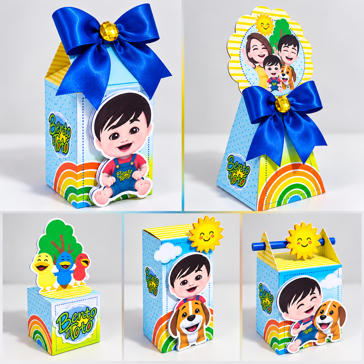 Bento e Totó - Arquivo de Corte / Festa 1