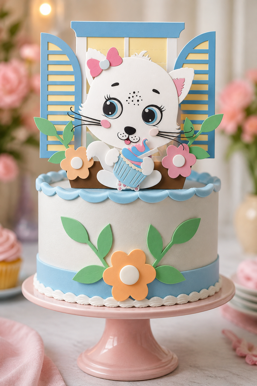 Topo de Bolo - Gatinho 1