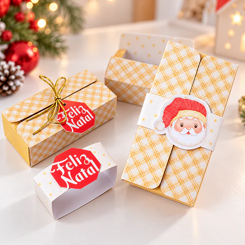 Caixinha Presente - Natal