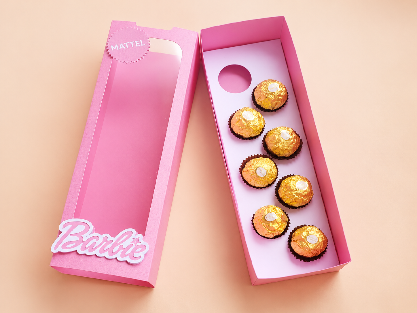 Caixa Ferrero Barbie - Arquivo de Corte 1