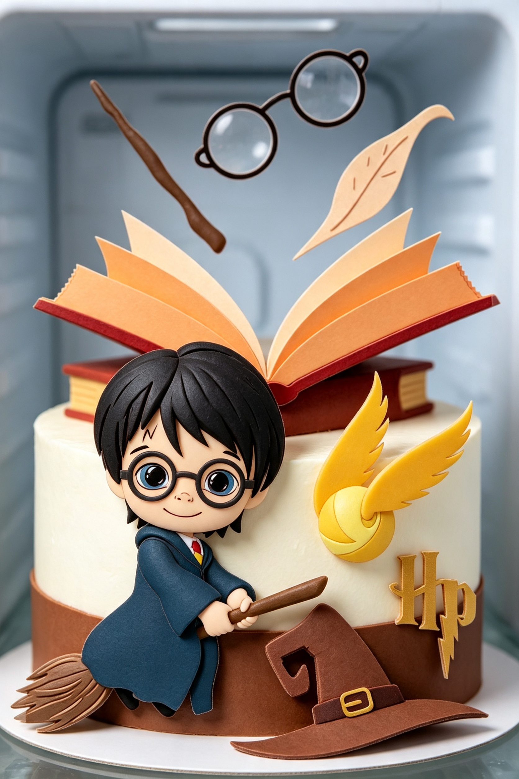 Topo de Bolo - Harry Potter  1