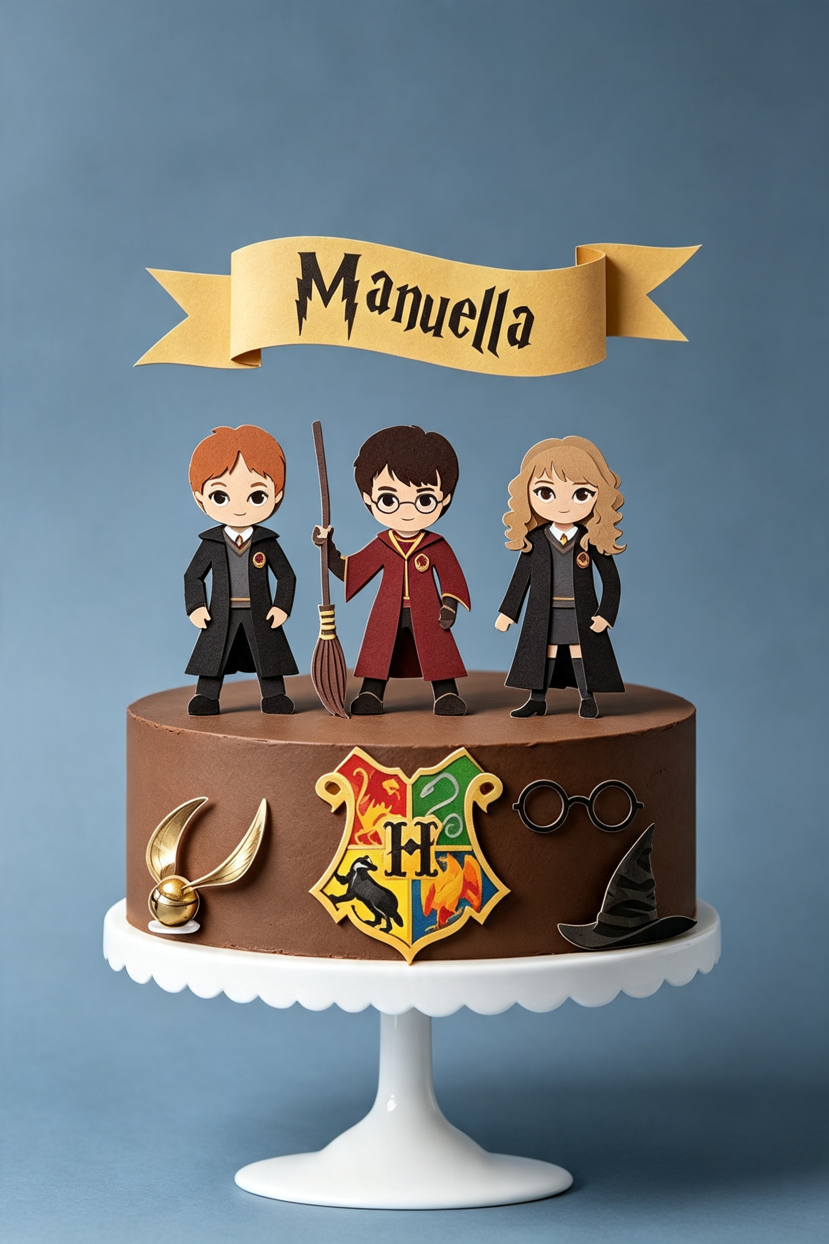 Topo de Bolo - Harry Potter  1