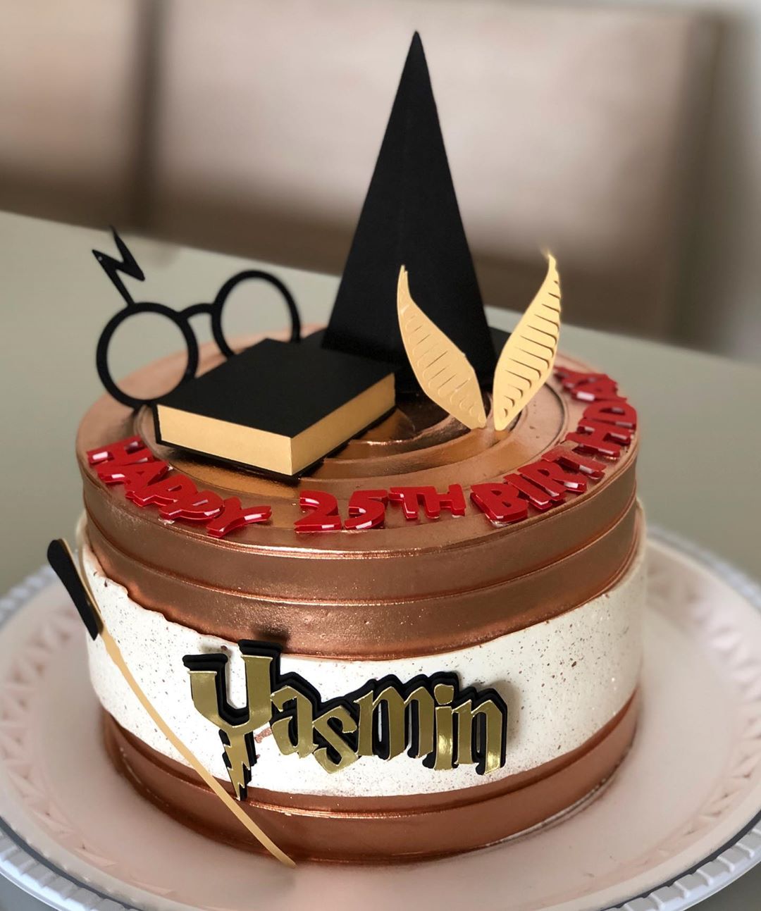 Topo de Bolo - Harry Potter  1