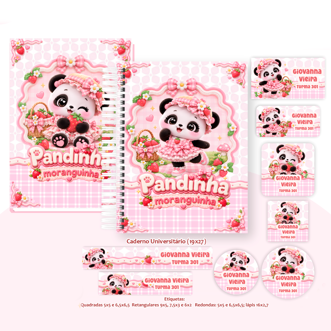 Pandinha Moranguinha - Volta às Aulas 2027 1