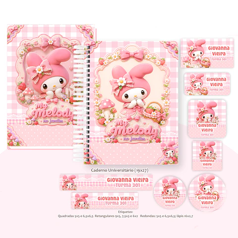 My Melody - Volta às Aulas 2027