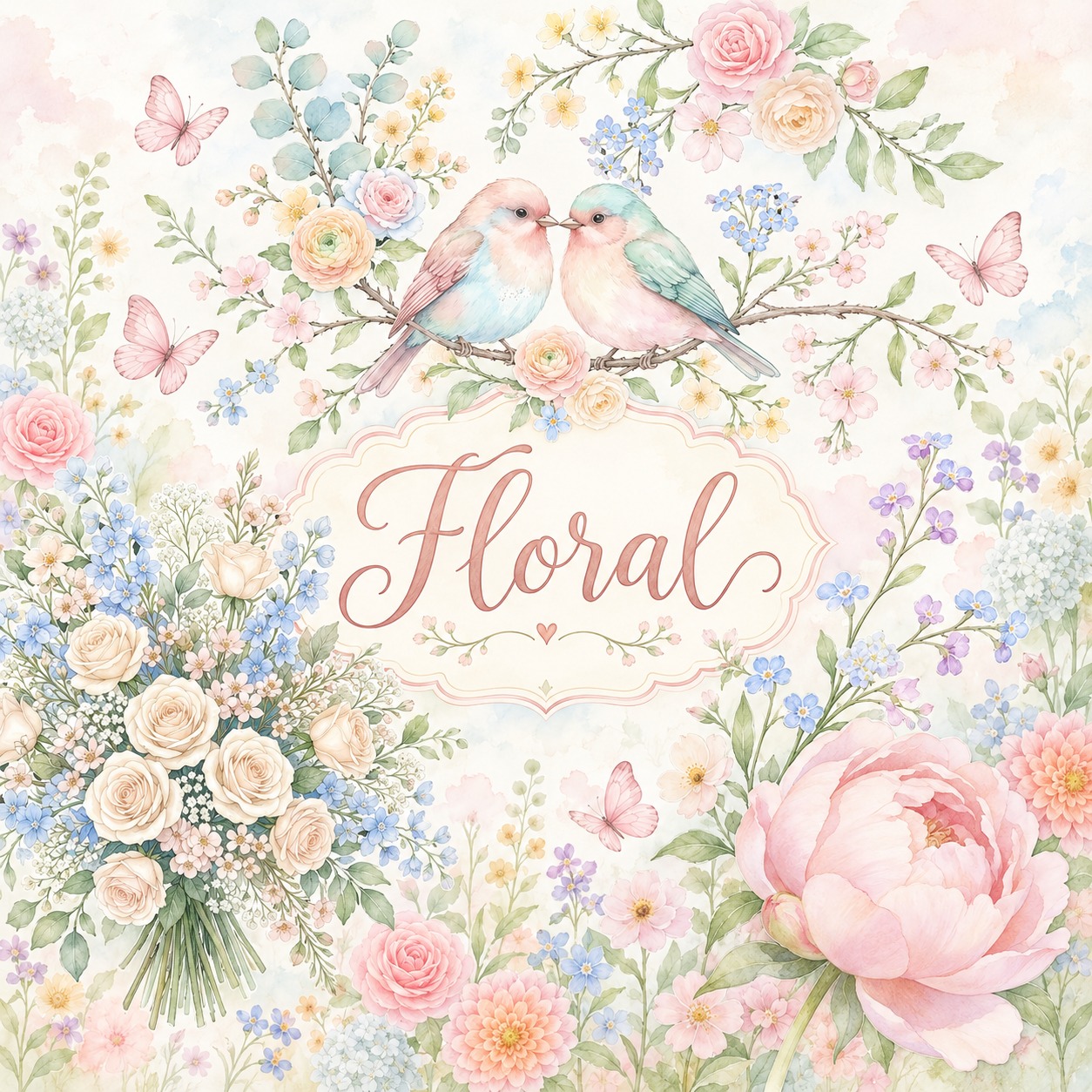 Floral - Kit Digital 1