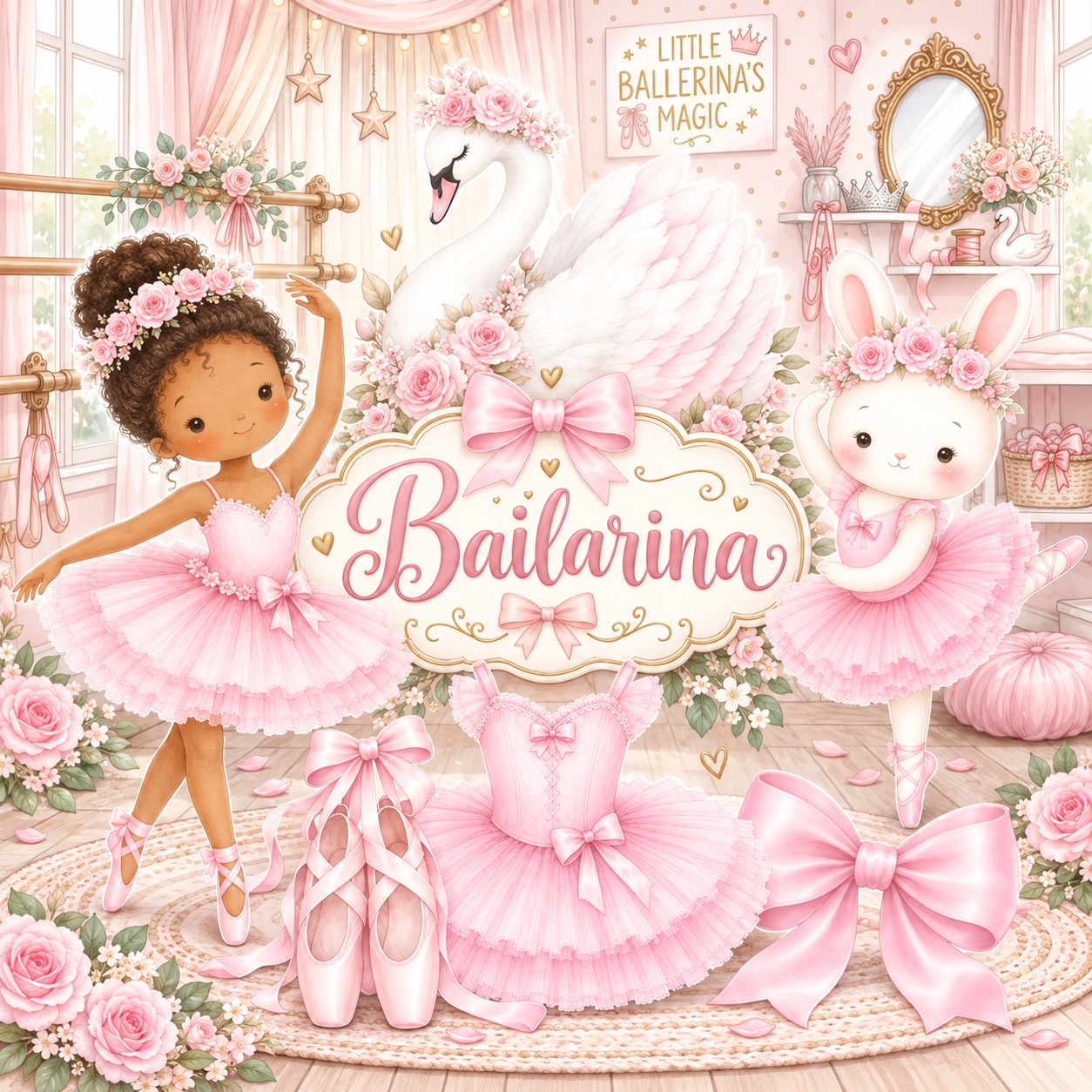 Bailarina - Kit Digital 1