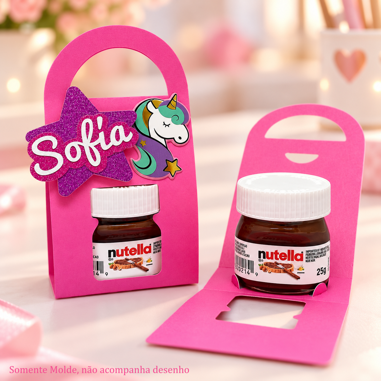 Caixa para Nutella com Alça 1