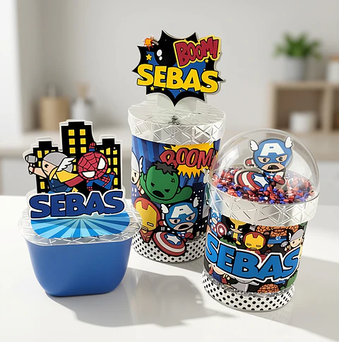 Caixas Pringles - Moldes 
