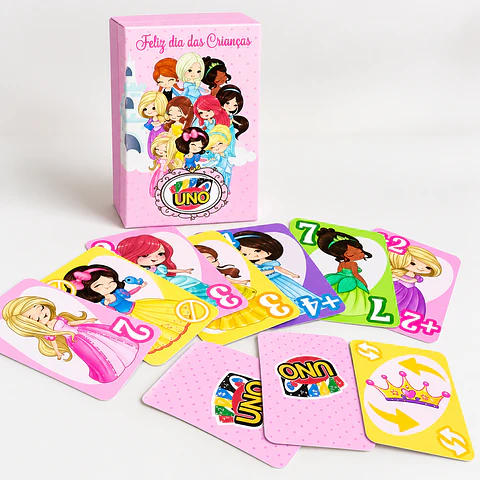 Uno Princesas Disney - Arquivo de Corte  