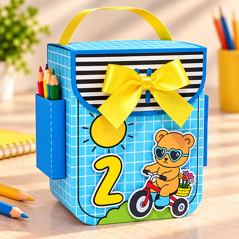 Maletinha Bobbie Goods Menino - Arquivo de Corte  