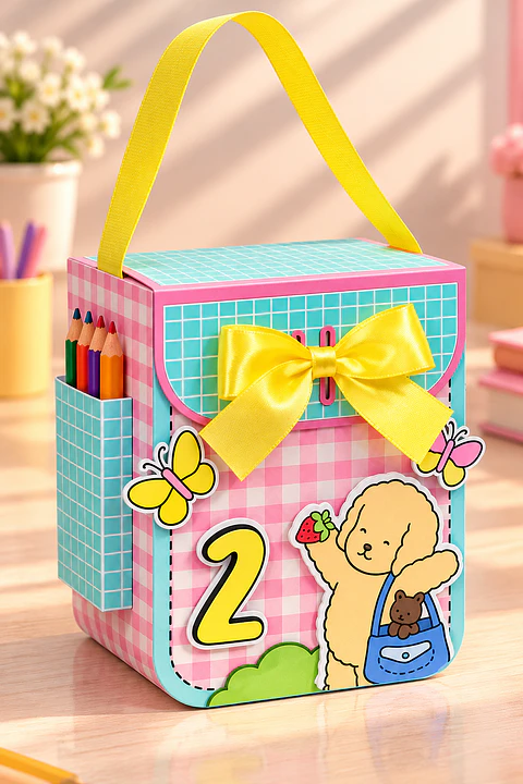 Maletinha Bobbie Goods Menina - Arquivo de Corte 