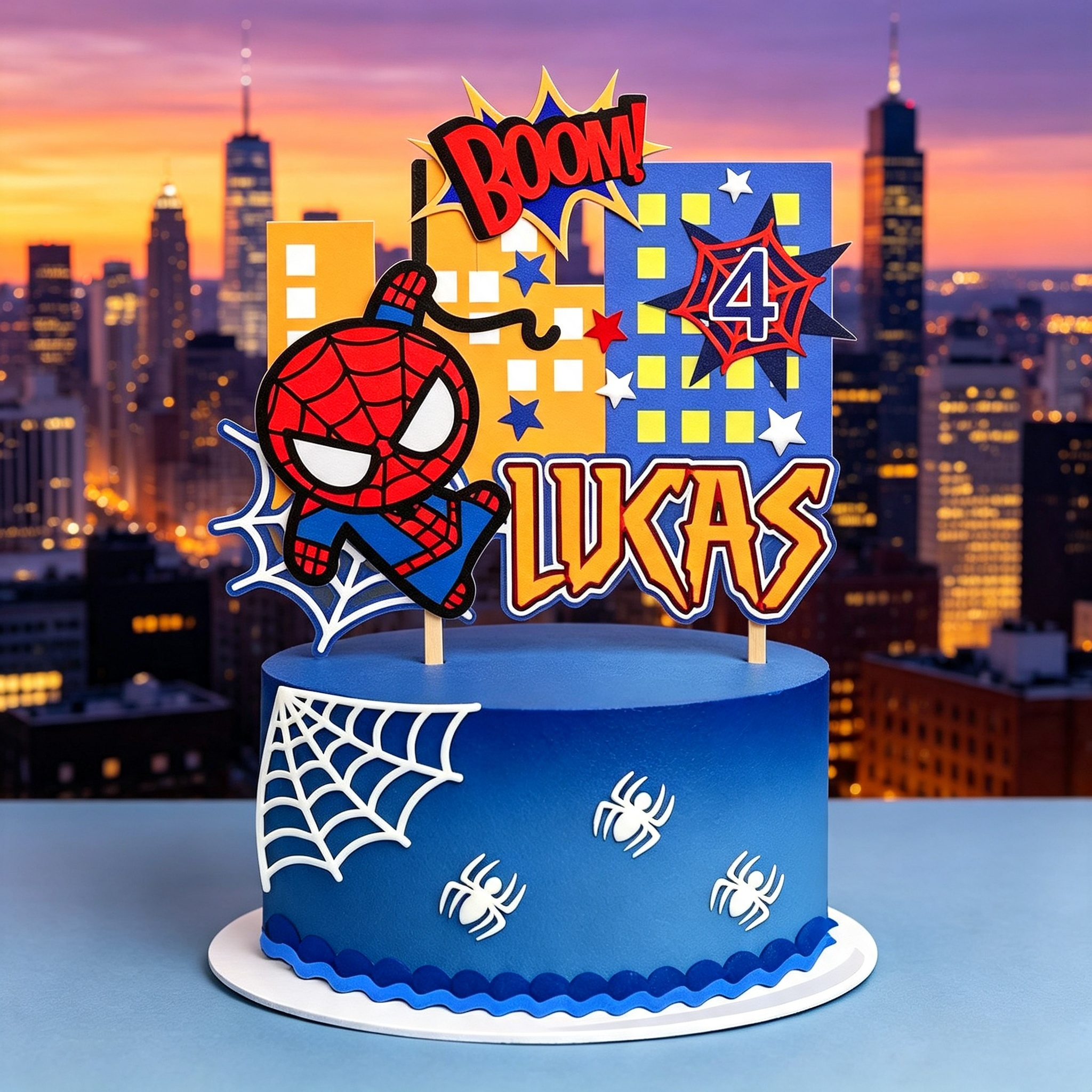 Topo de Bolo - Homem Aranha  1