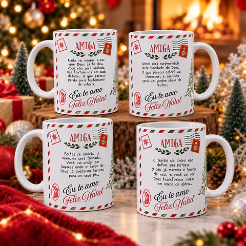 Kit de Canecas - Natal