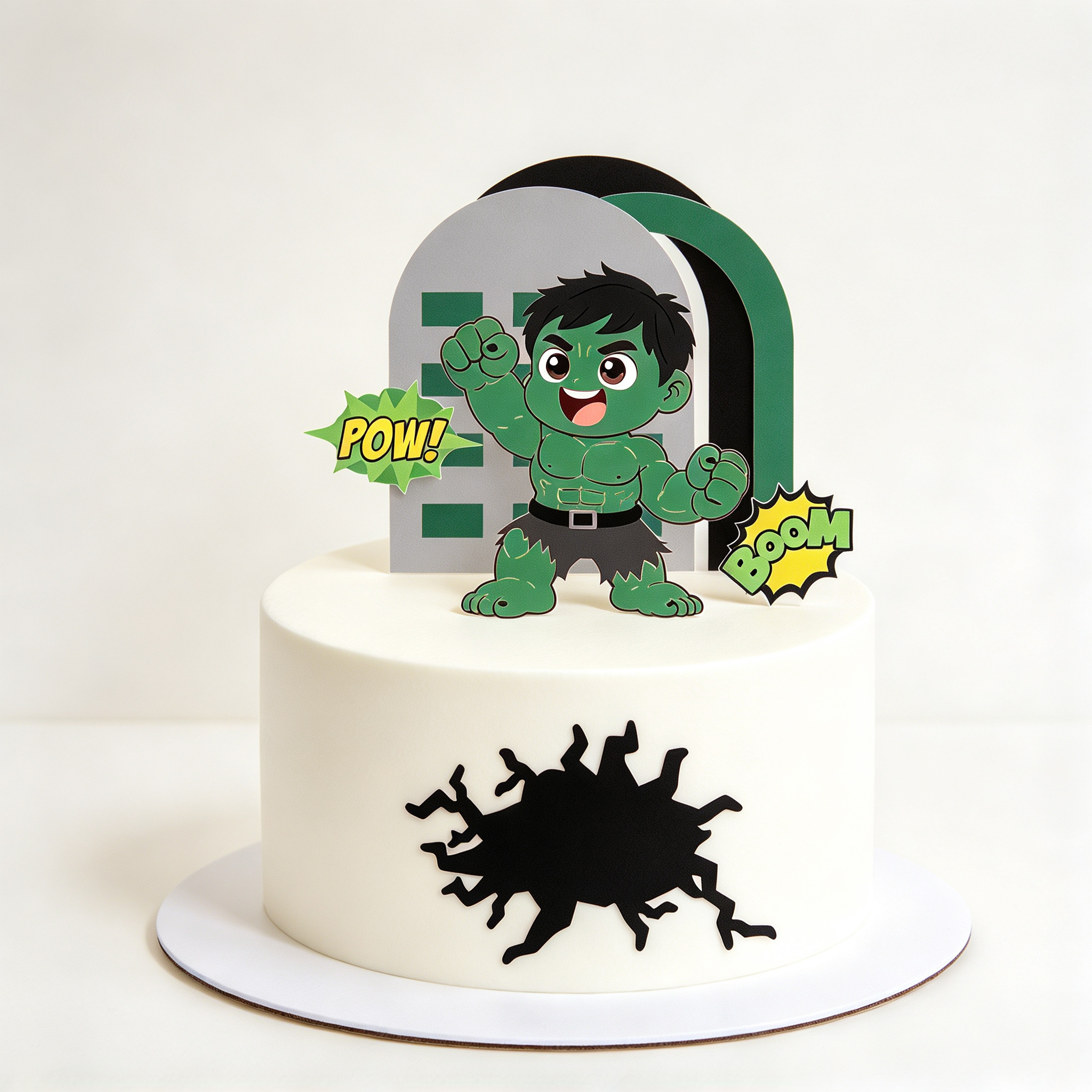 Topo de Bolo - Hulk 1