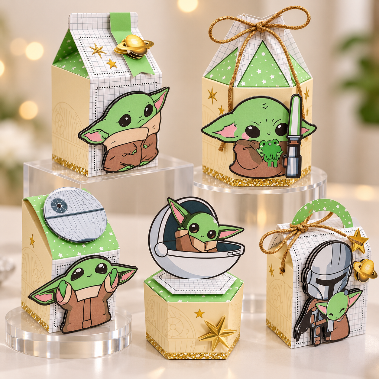 Baby Yoda - Arquivo de Corte / Festa 1