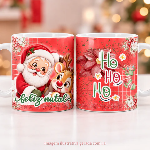 Caneca Natal - Sublimação