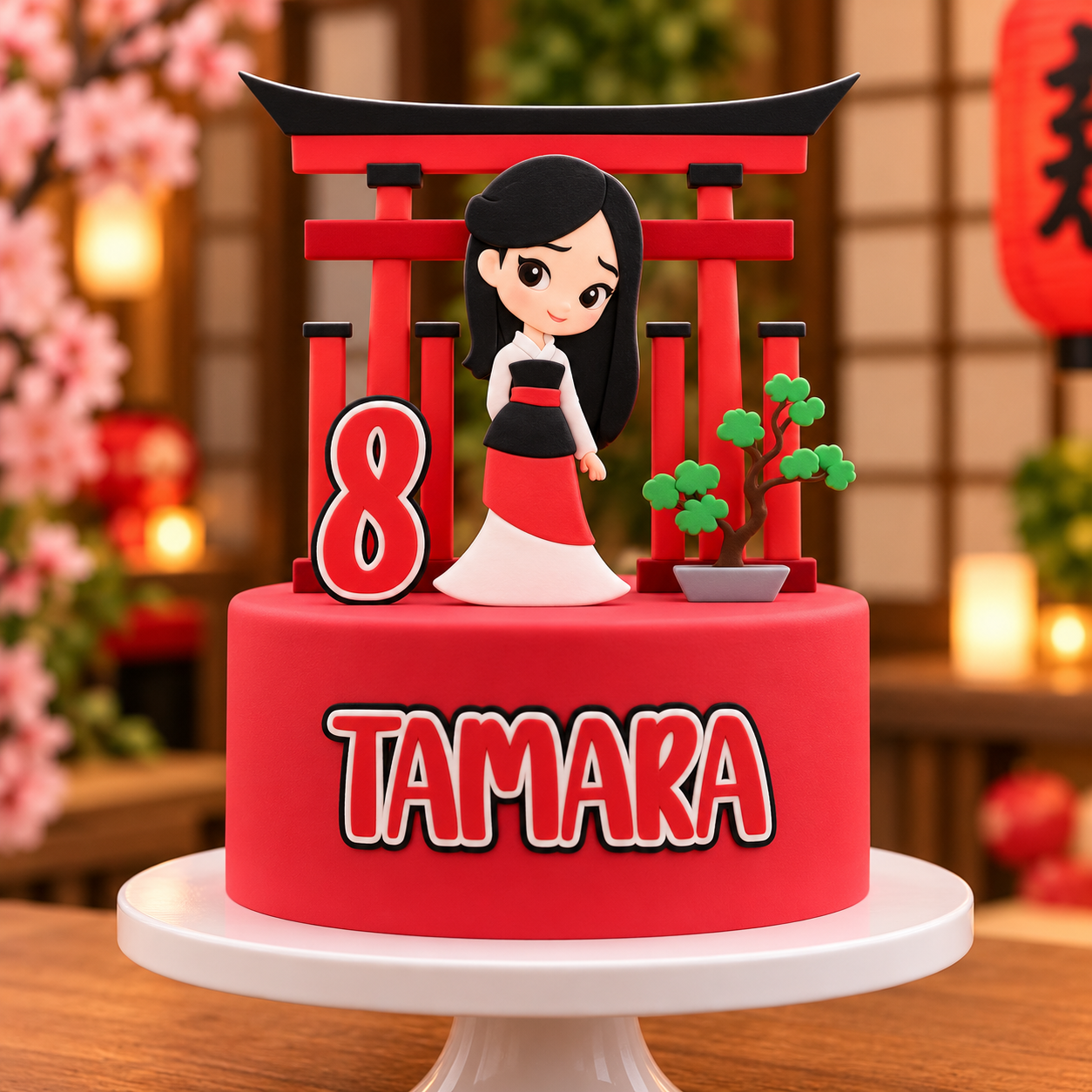 Topo de Bolo - Japão 1