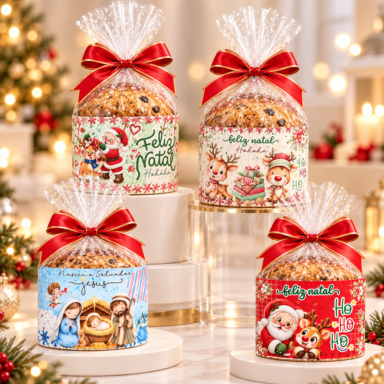 Cinta Panetone 400g - Natal 1