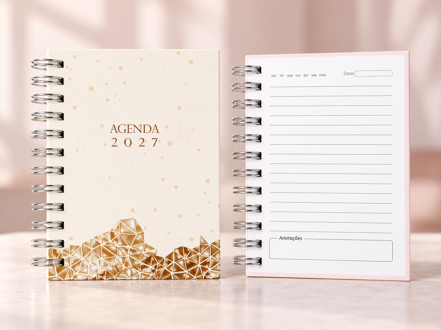 Agenda A6 2027 - Encadernação 1
