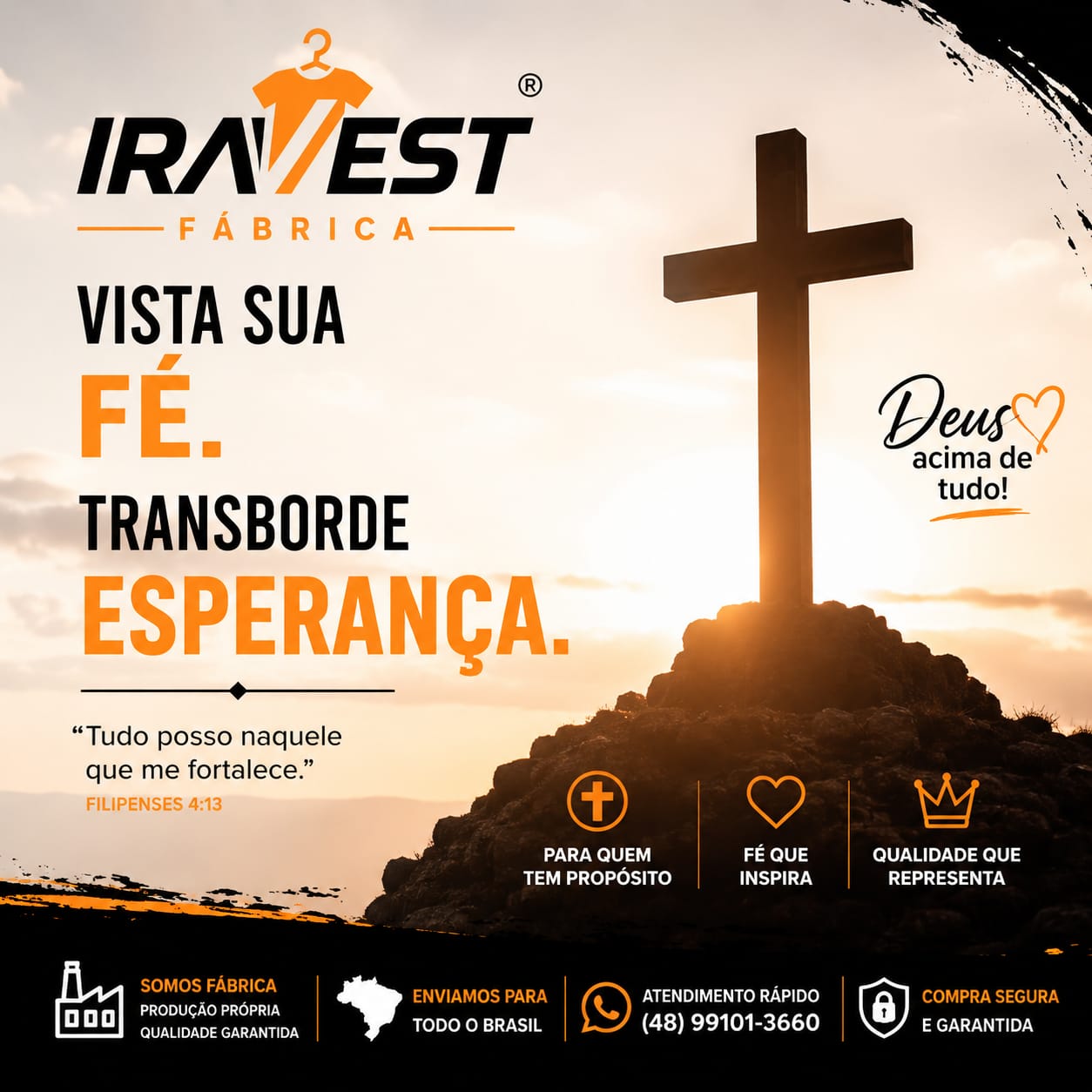 Camiseta Cristã