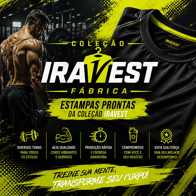 Camisetas  da coleção IRAVEST para comprar!!