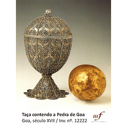 Magnético Taça contendo a Pedra de Goa