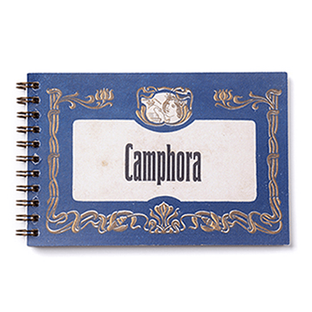 Caderno A6 Rótulos de Farmácia - Camphora