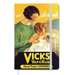 Caderno A5 Vicks Vaporub