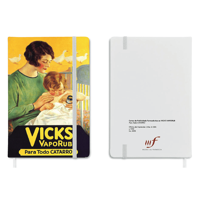 Caderno A5 Vicks Vaporub