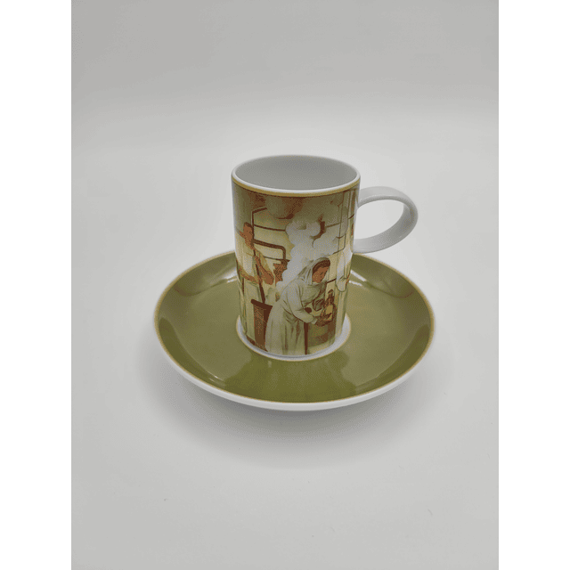 Conjunto de Chávenas de café e pires # Farmácia