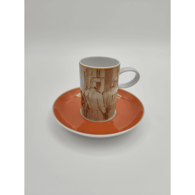 Conjunto de Chávenas de café e pires # Farmácia