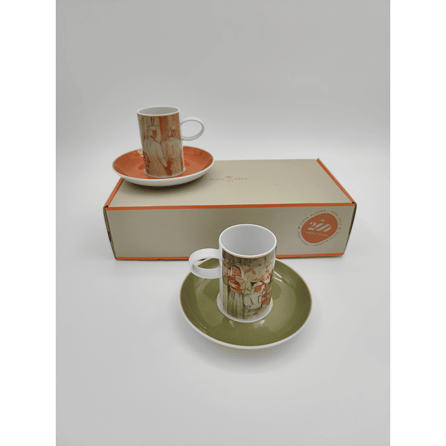 Conjunto de Chávenas de café e pires # Farmácia