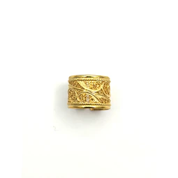 Anel Aberto Filigrana (prata ou prata dourada)