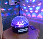 Projetor Luz e musica Rgb Giratório Musical Bluetooth - Thumbnail 1