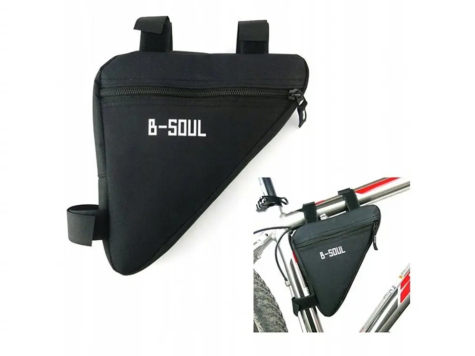 BOLSA PARA BICICLETA B-SAUL Cor preta 1