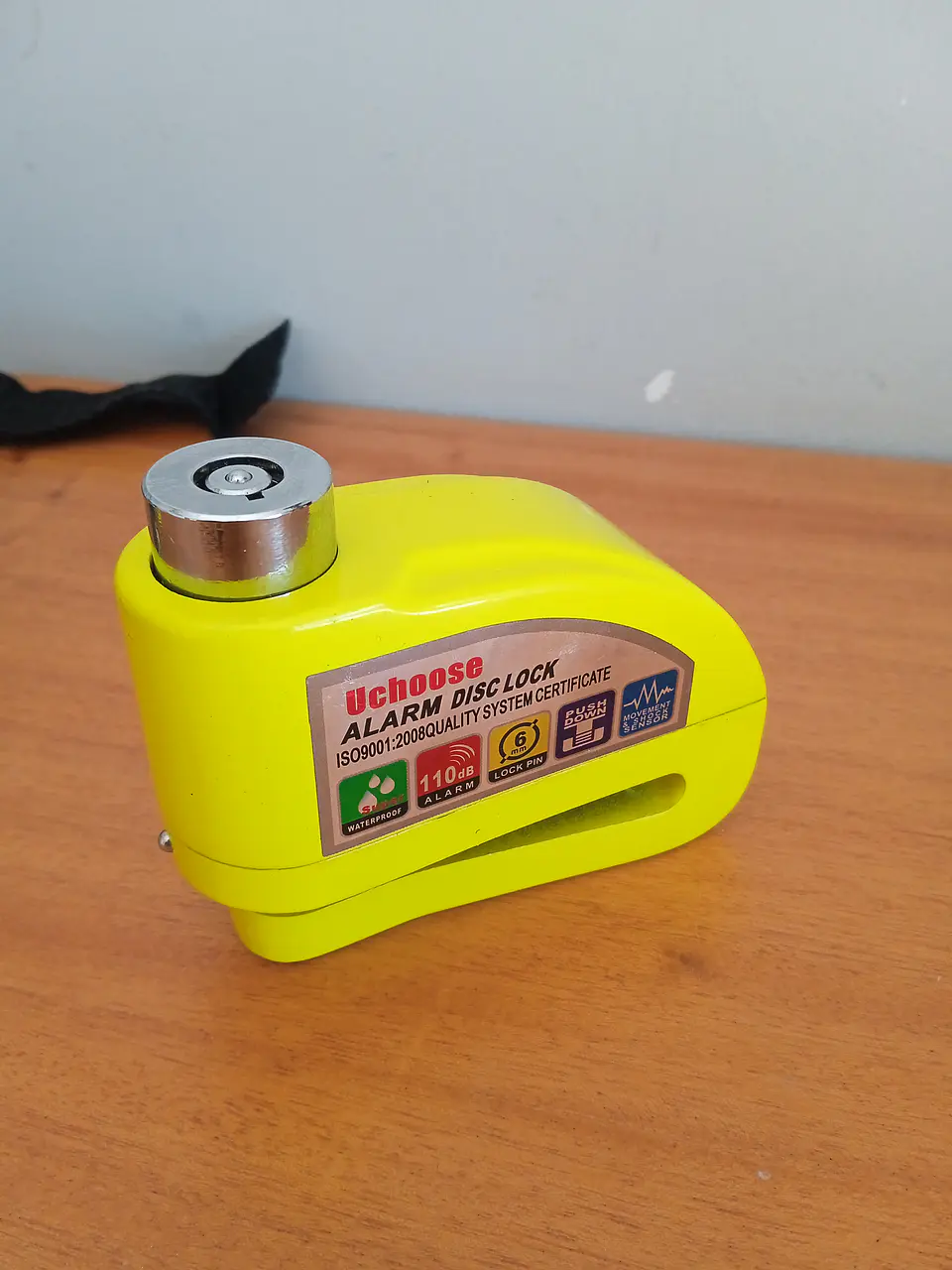 Bloqueio Para Motos e Bicicleta, com alarme 5
